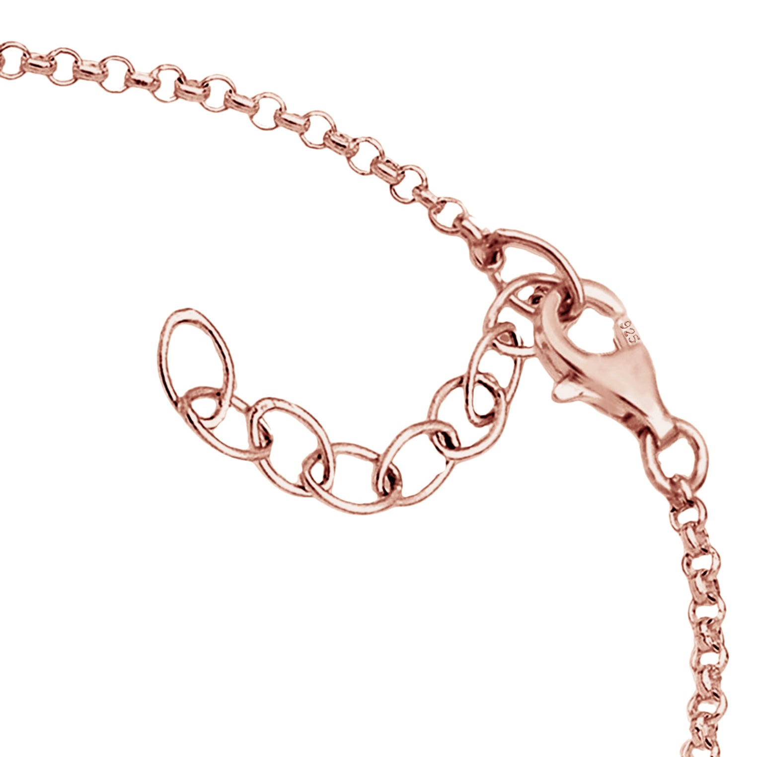 Roségold - Elli | Armband Anker | 925 Sterling Silber Rosegold