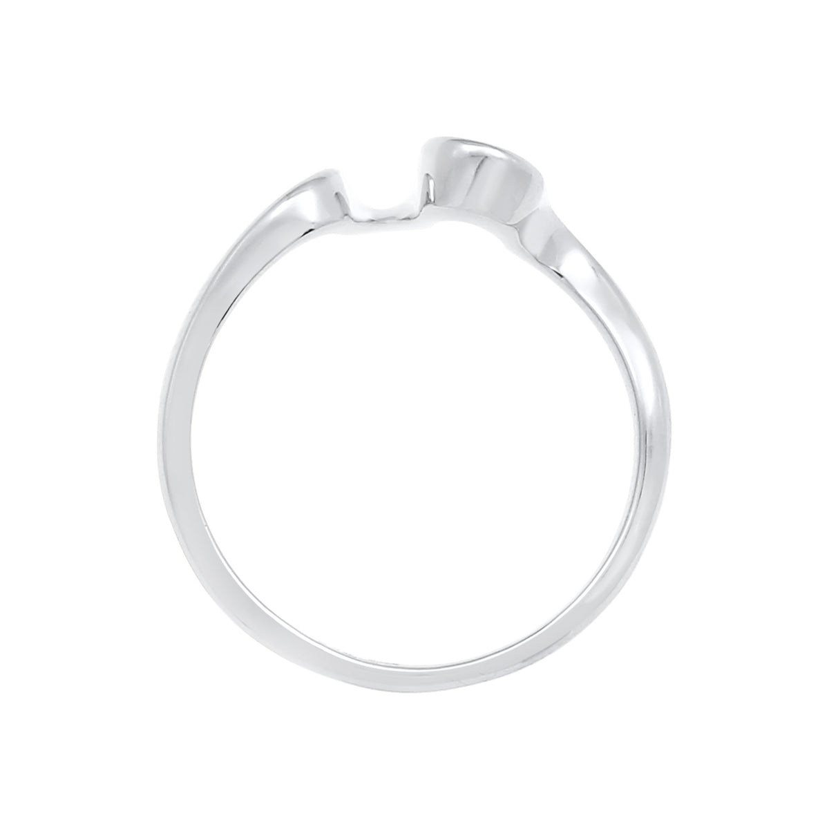 Silber - Elli | Ring Welle | 925er Sterling Silber
