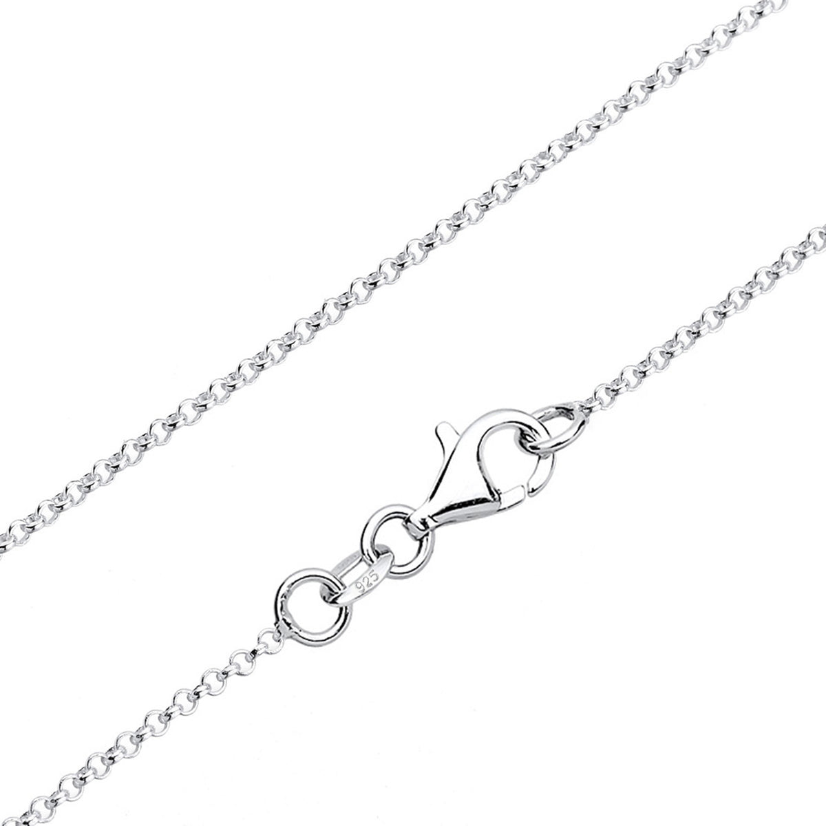 Silber - Elli | Halskette Kreuz Basic | 925er Sterling Silber