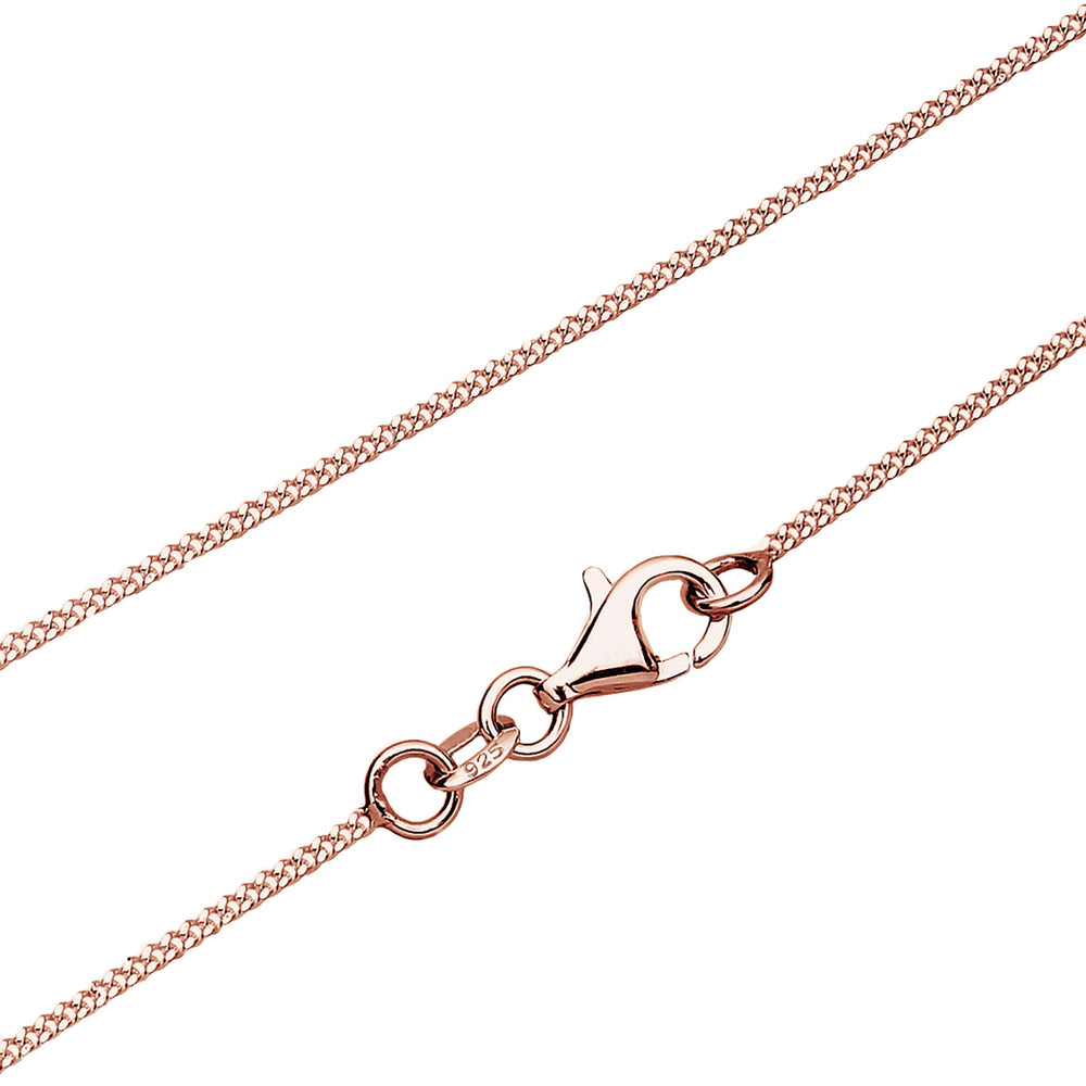 Halskette Infinity Anhänger | Zirkonia (Weiß)