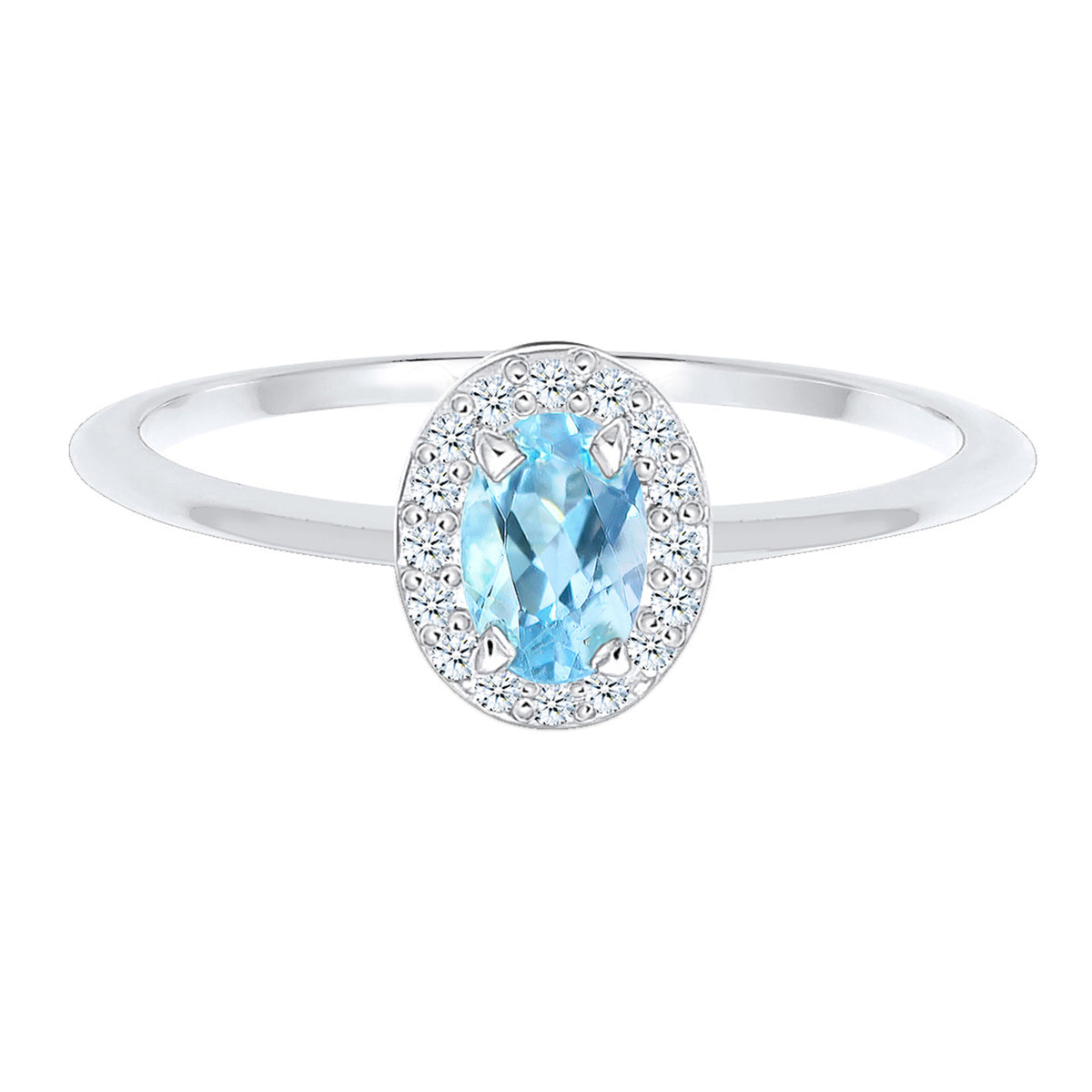 Silber - Elli DIAMONDS | Verlobungsring | Diamant ( Weiß, 0,08 ct ) | 925er Sterling Silber