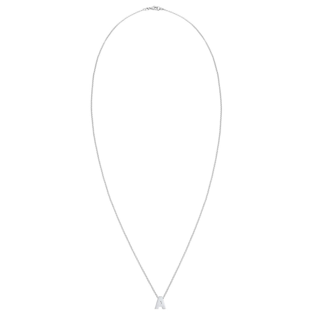 Silber - Elli | Halskette Buchstabe | 925er Sterling Silber
