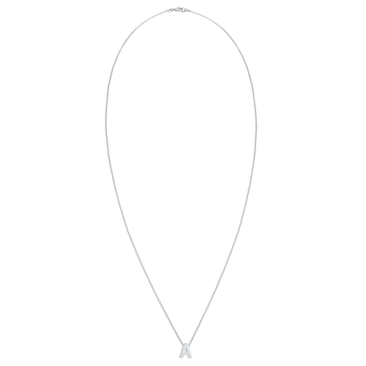 Silber - Elli | Halskette Buchstabe | 925er Sterling Silber