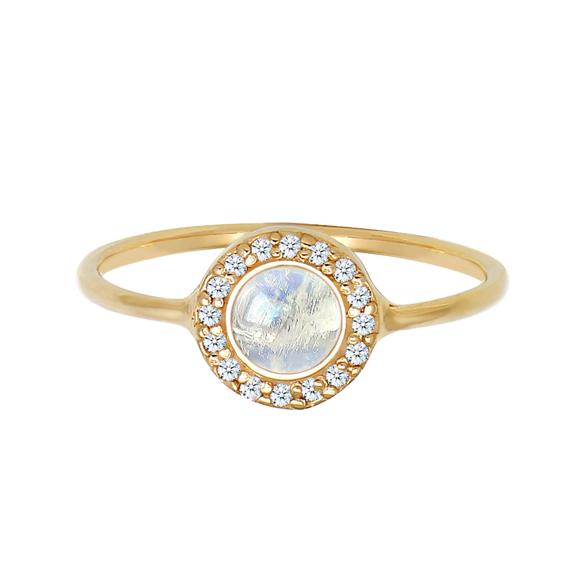 Gold - Elli DIAMONDS | Ring | Diamant ( Weiß, 0,08 ct ) | 585 Gelbgold