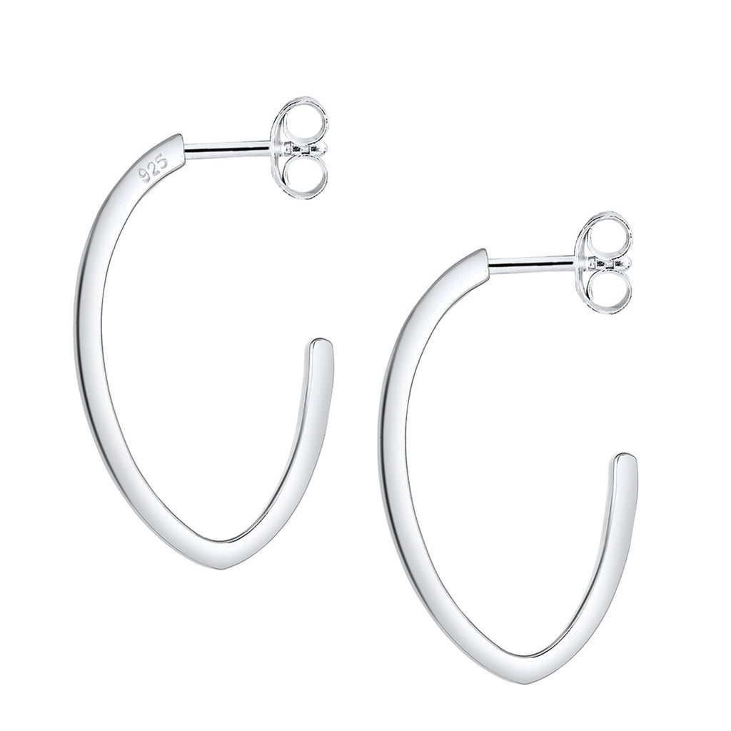 Silber - Elli | Creole | 925er Sterling Silber