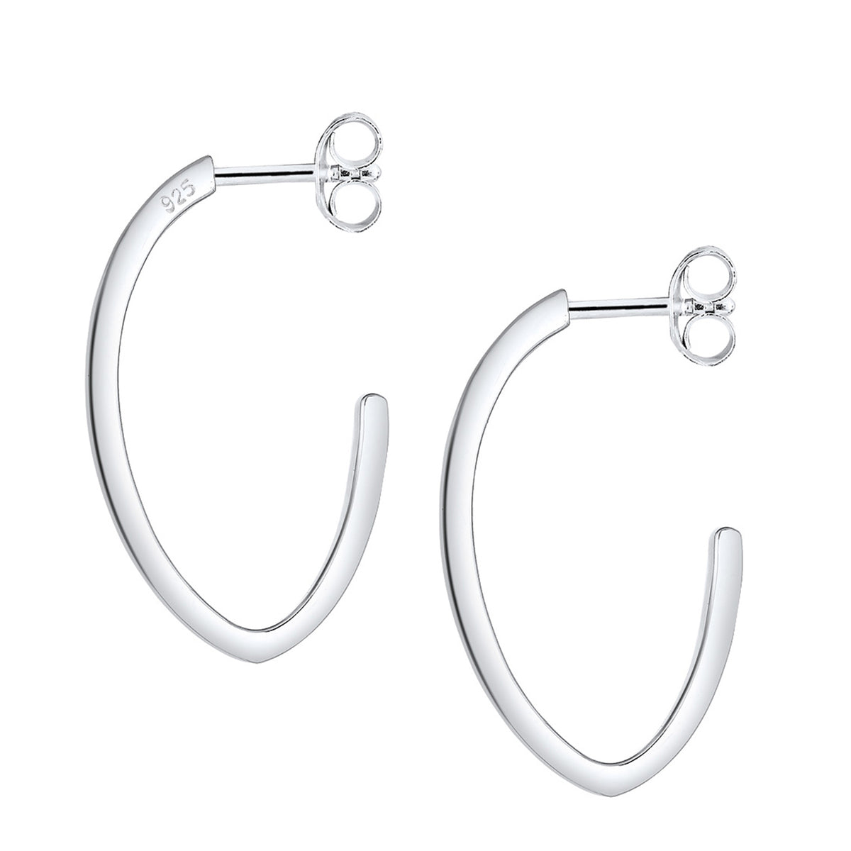 Silber - Elli | Creole | 925er Sterling Silber