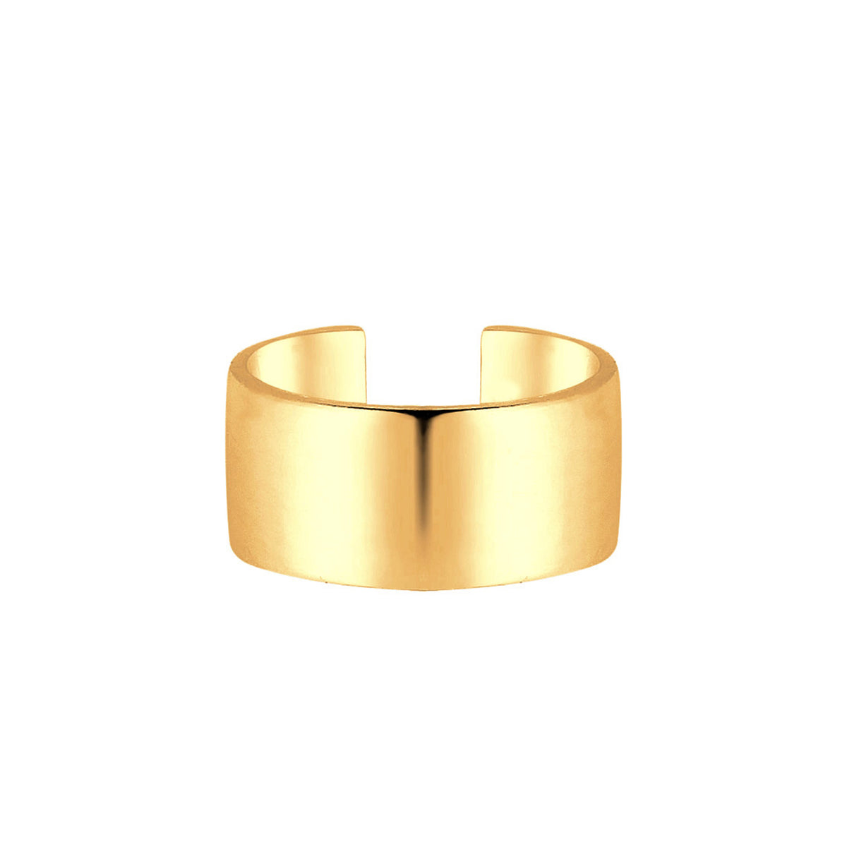 Gold - Elli | Earcuff | 925 Sterling Silber vergoldet