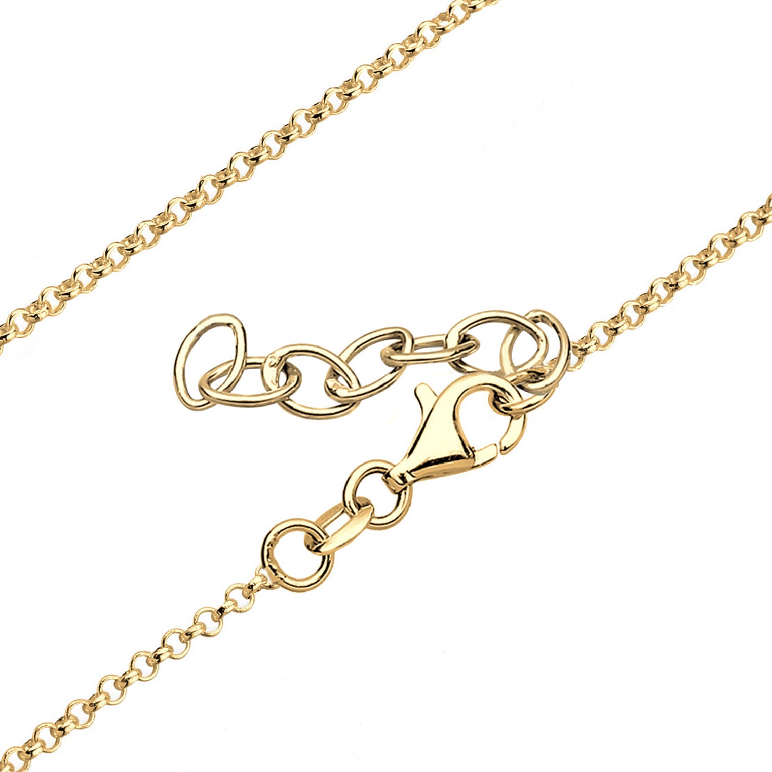 Gold - Elli | Choker Basic | 925 Sterling Silber Vergoldet