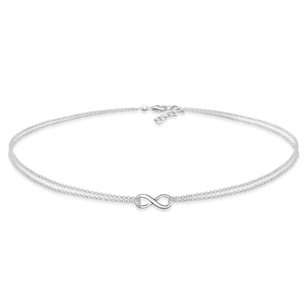Silber - Elli | Choker Infinity | 925er Sterling Silber