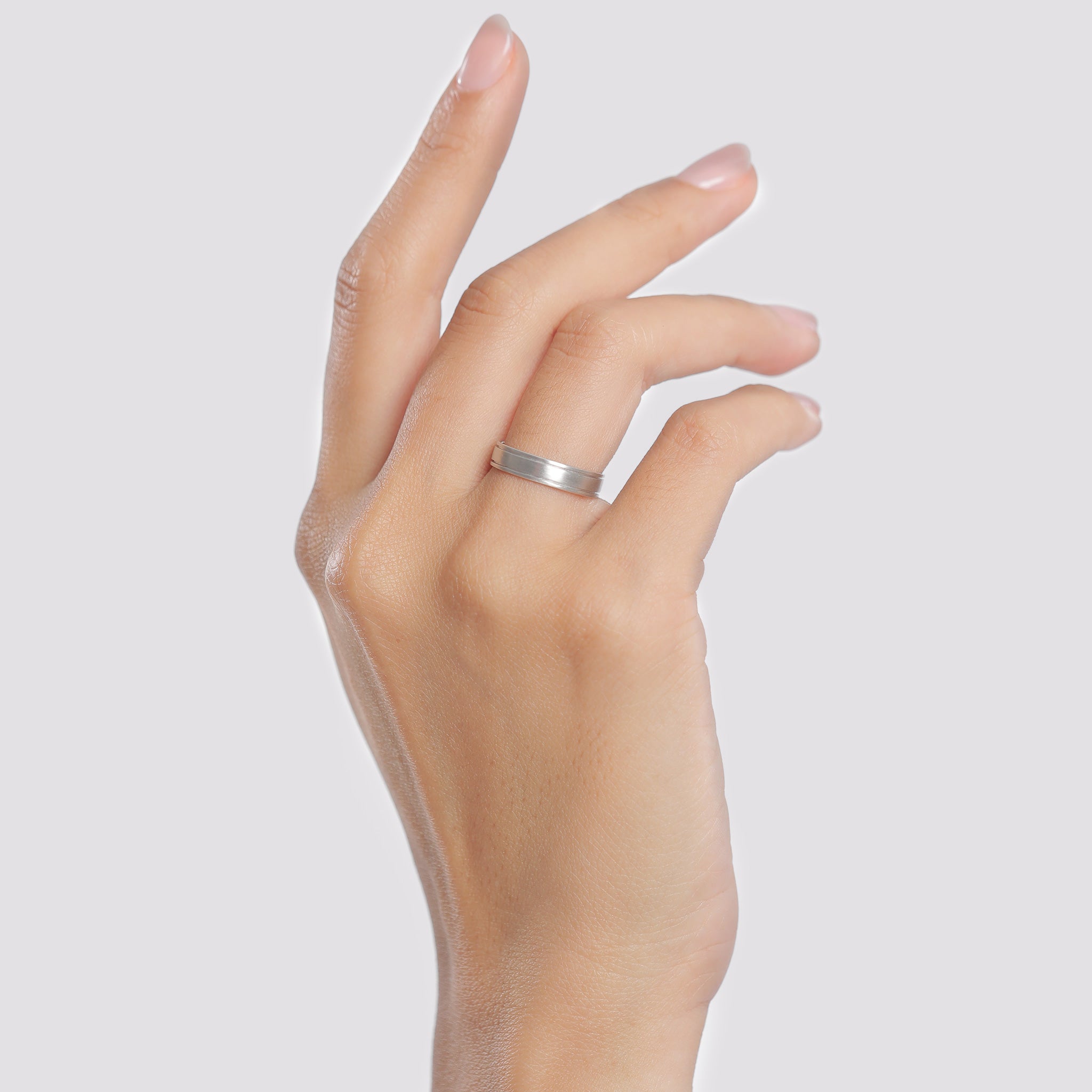 Silber - Elli PREMIUM | Bandring | 925er Sterling Silber