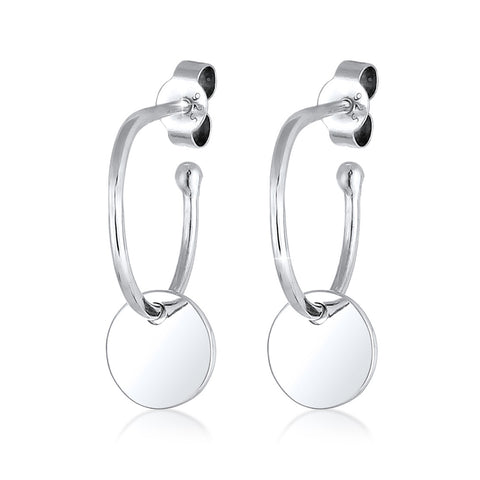 Silber - Elli | Creole | 925er Sterling Silber