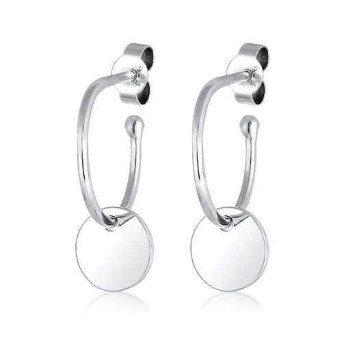 Silber - Elli | Creole | 925er Sterling Silber