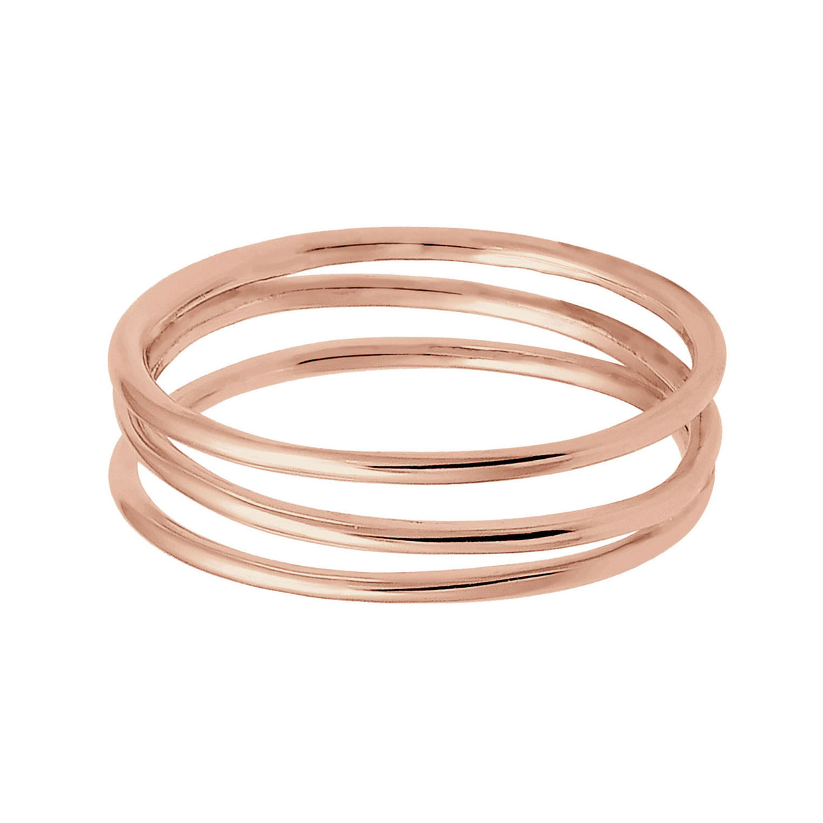 Rosa - Elli | Wickelring | 925 Sterling Silber Rosegold
