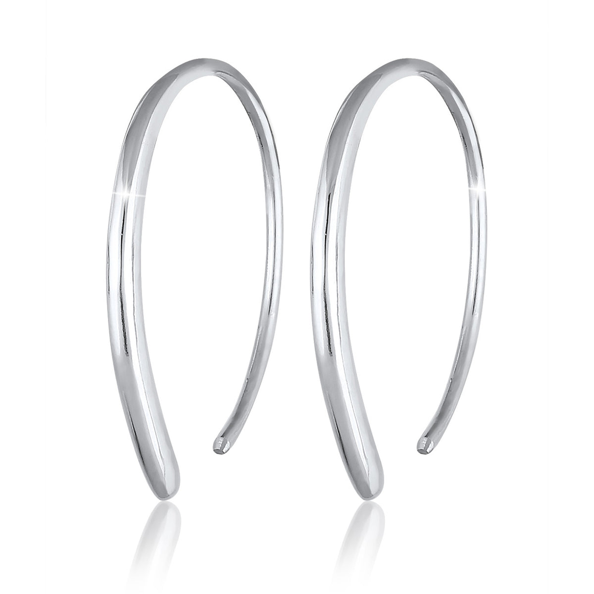 Silber - Elli | Creole | 925er Sterling Silber