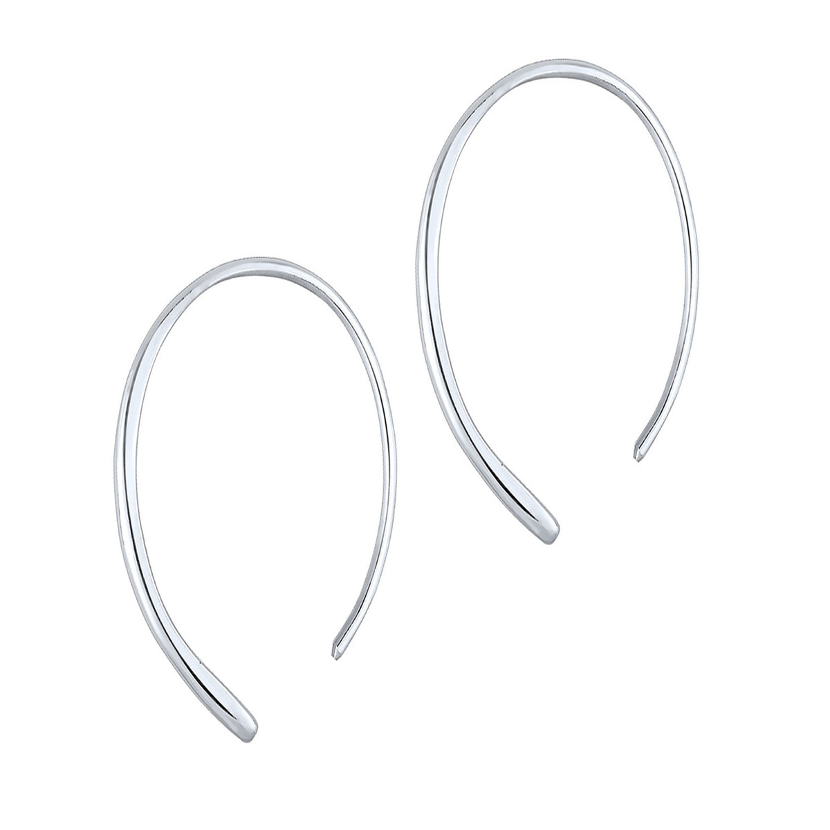 Silber - Elli | Creole | 925er Sterling Silber