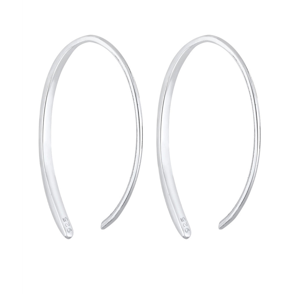 Silber - Elli | Creole | 925er Sterling Silber