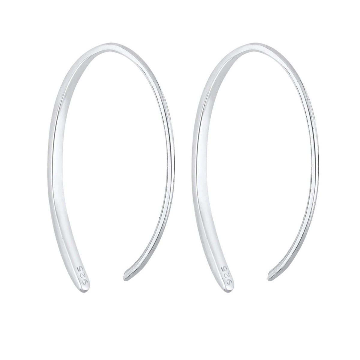 Silber - Elli | Creole | 925er Sterling Silber