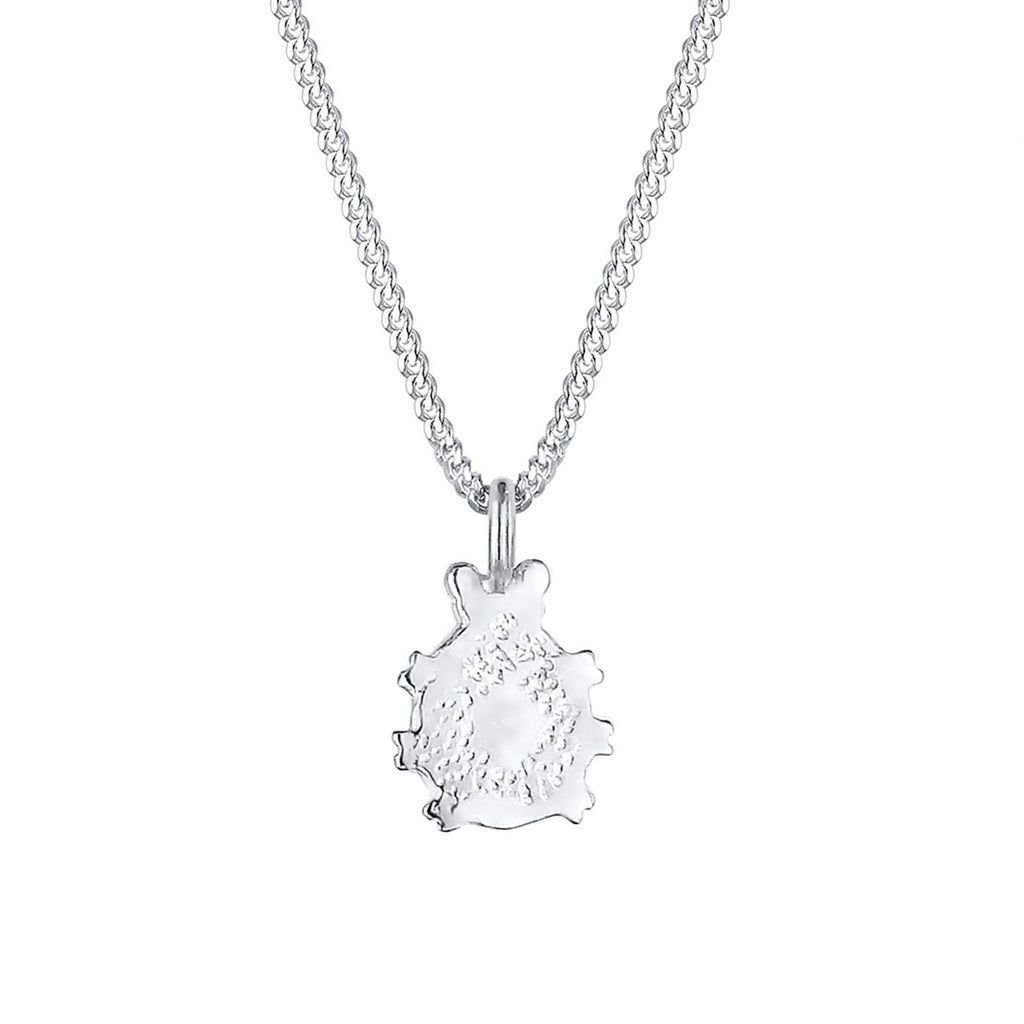 Silber - Elli | Halskette Marienkäfer | Kristall (Rot) | 925er Sterling Silber