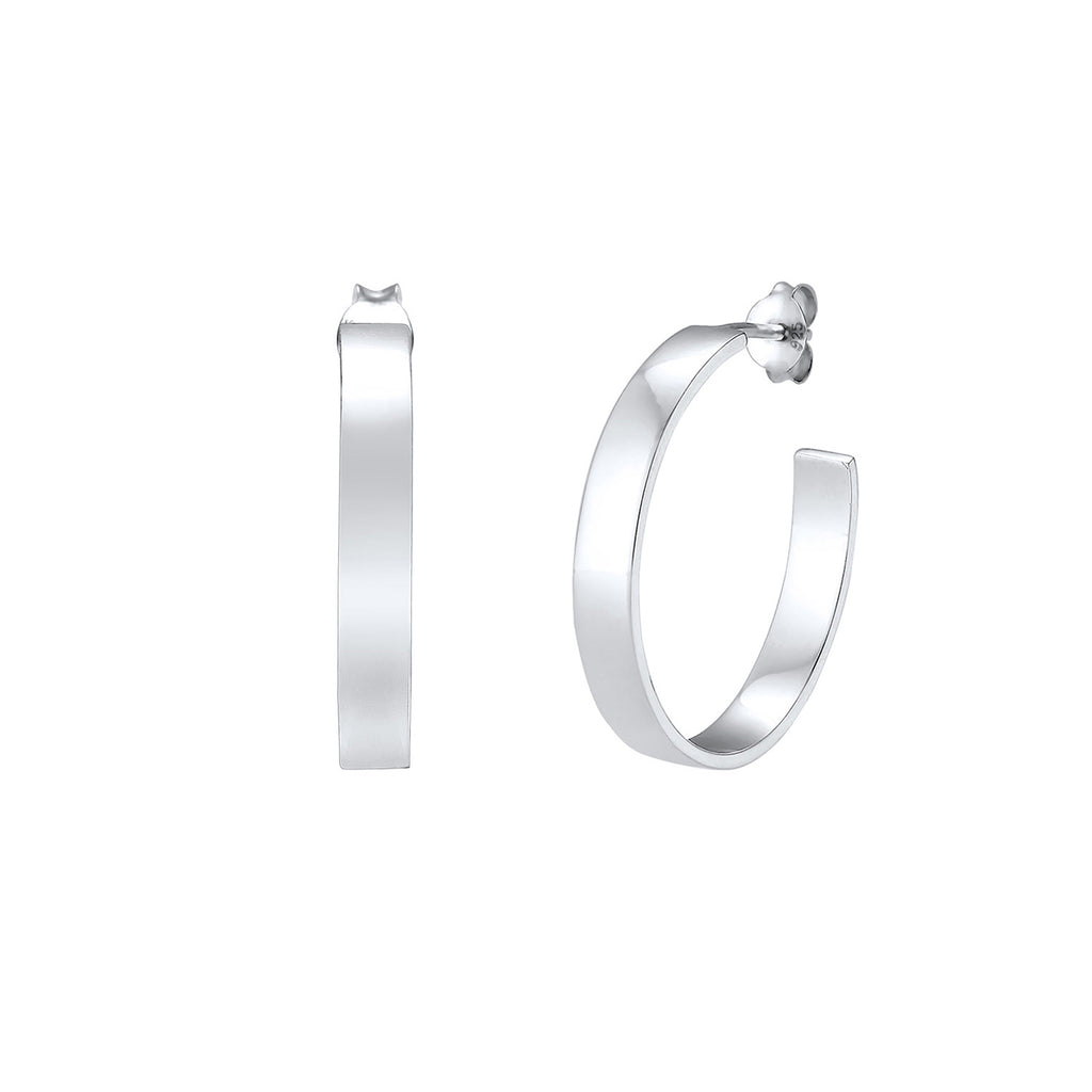 Silber - Elli | Creole | 925er Sterling Silber