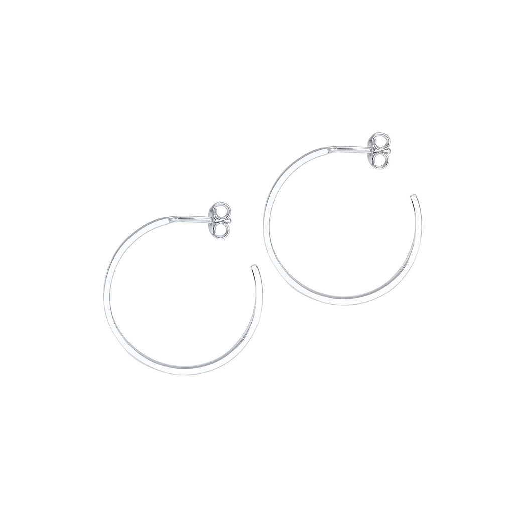 Silber - Elli | Creole | 925er Sterling Silber