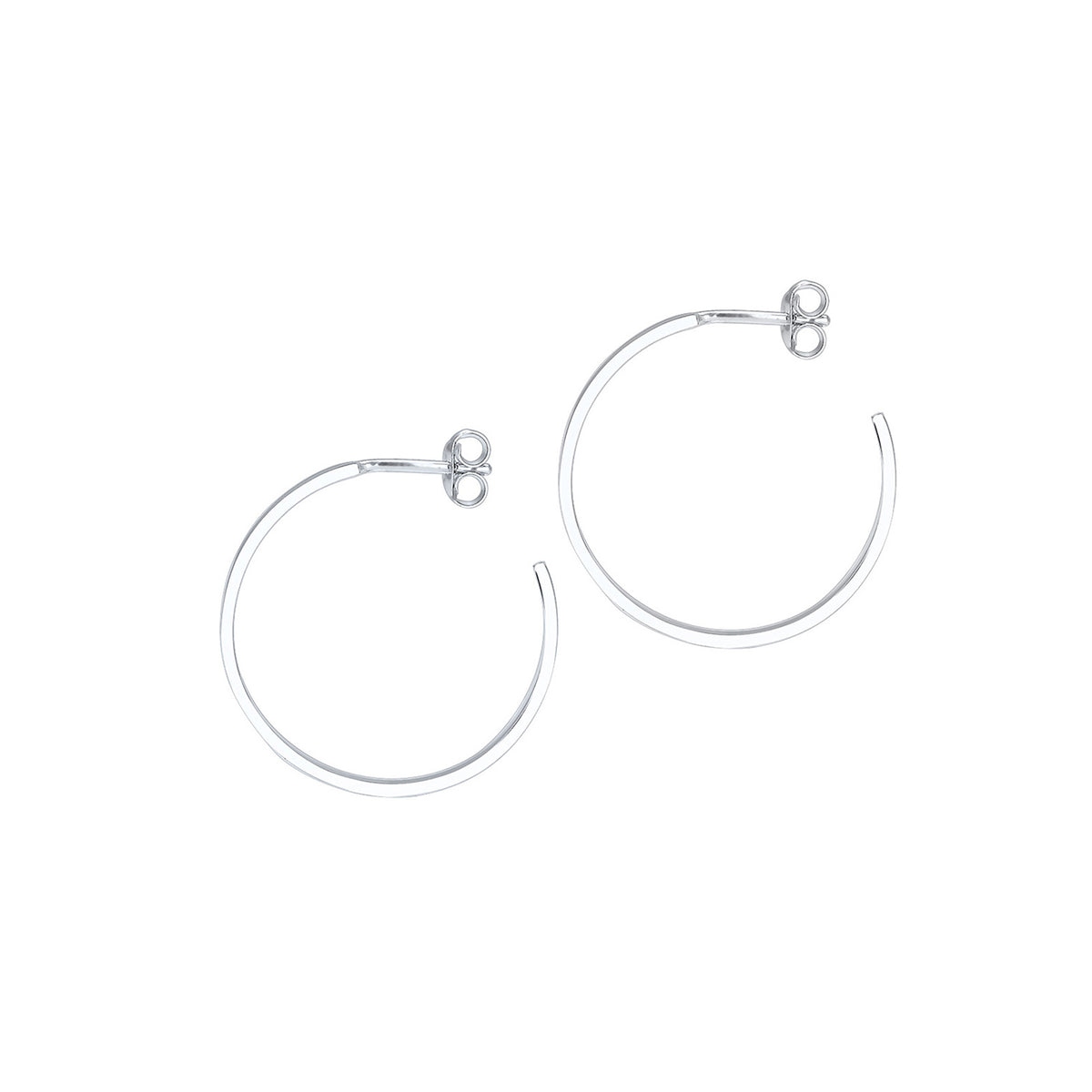 Silber - Elli | Creole | 925er Sterling Silber