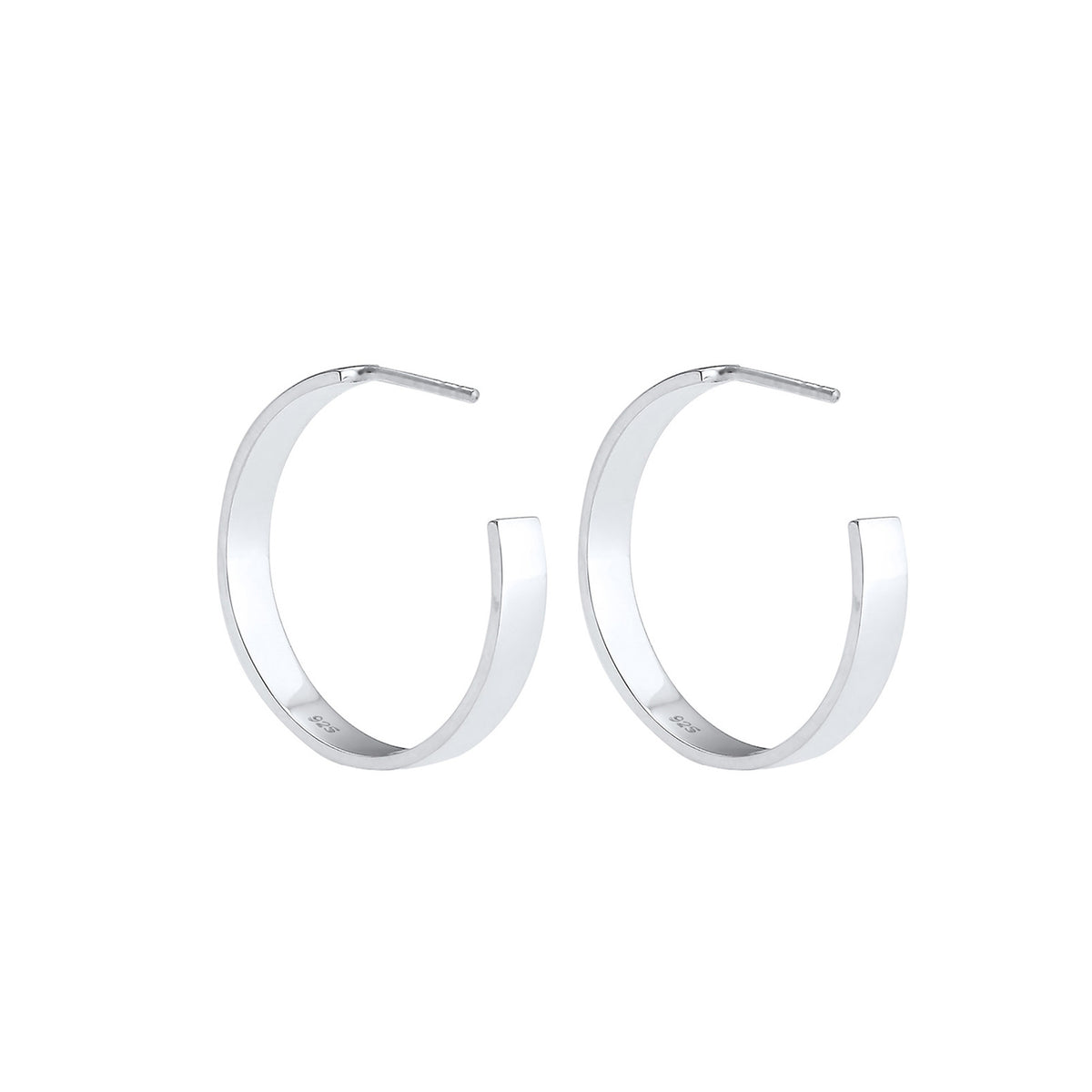 Silber - Elli | Creole | 925er Sterling Silber