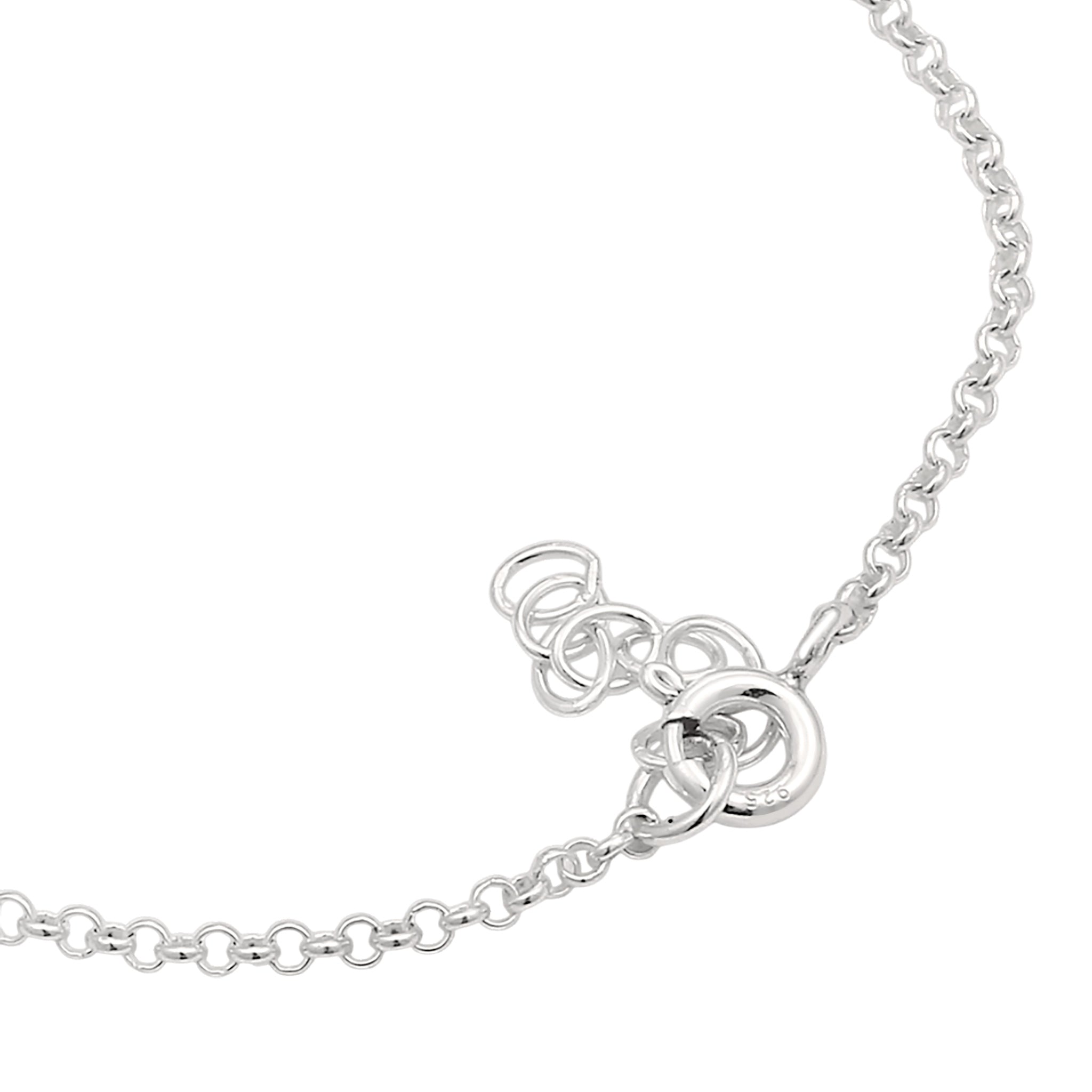 Pink - Elli | Armband | Kristall ( Pink ) | 925er Sterling Silber