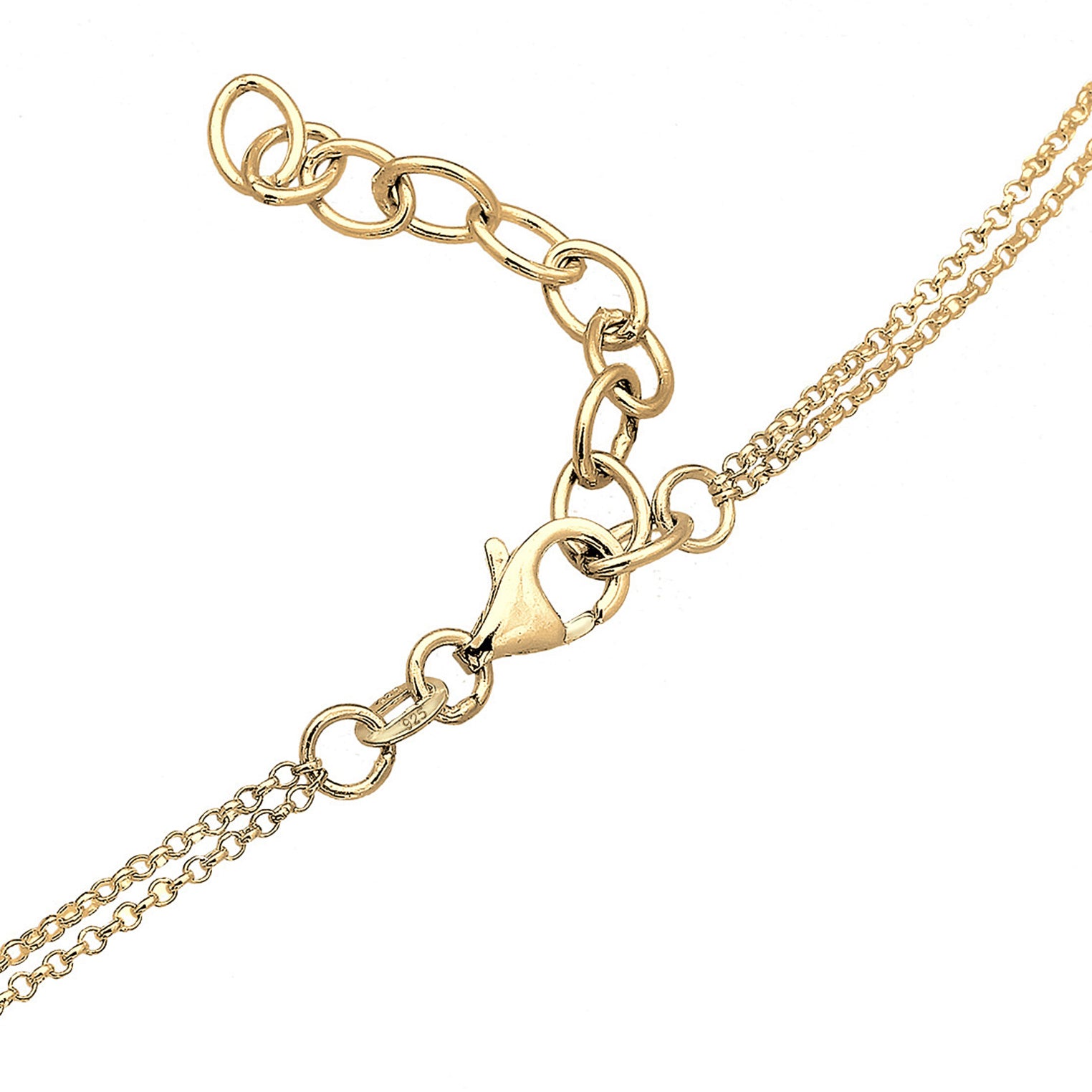 Gold - Elli | Choker Infinity | 925 Sterling Silber vergoldet