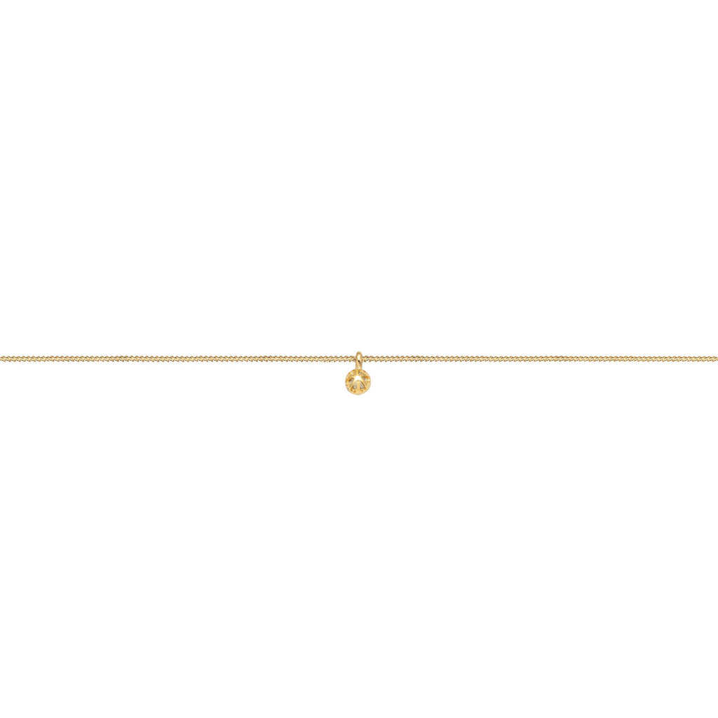 Gold - Elli | Choker | Mondstein (Weiß) | 925 Sterling Silber vergoldet