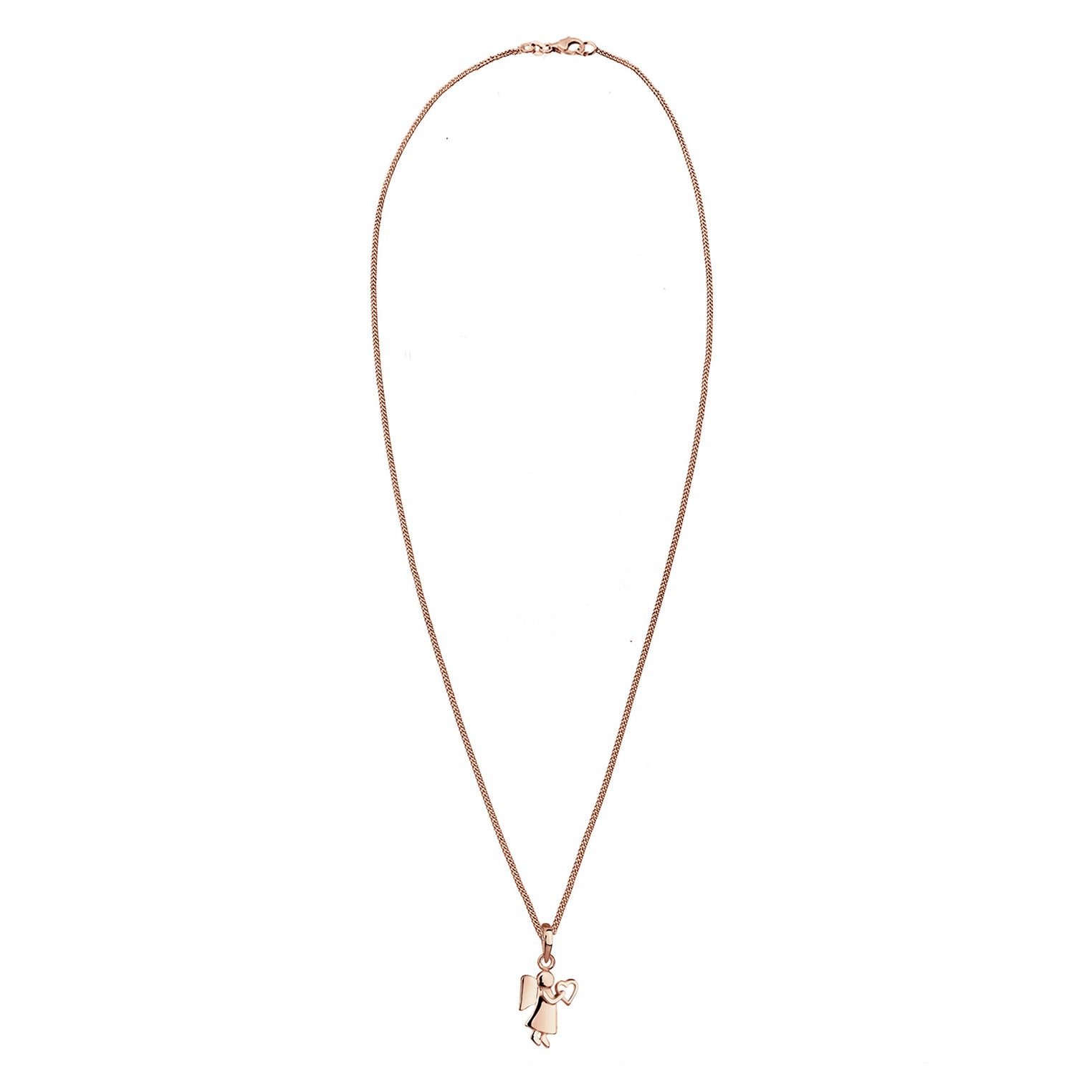 Roségold - Elli | Halskette Engel | 925 Sterling Silber Rosegold