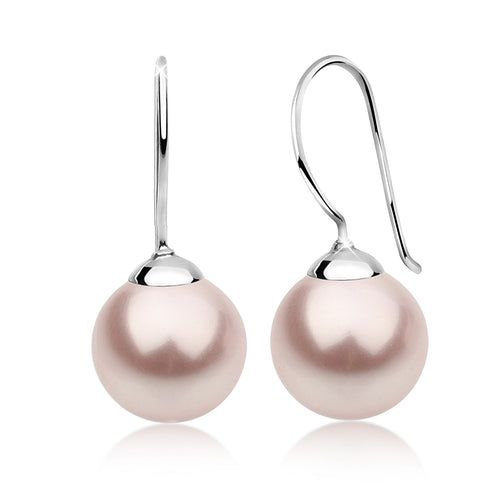 Rosa - Nenalina | Ohrhänger | Perle | 925er Sterling Silber
