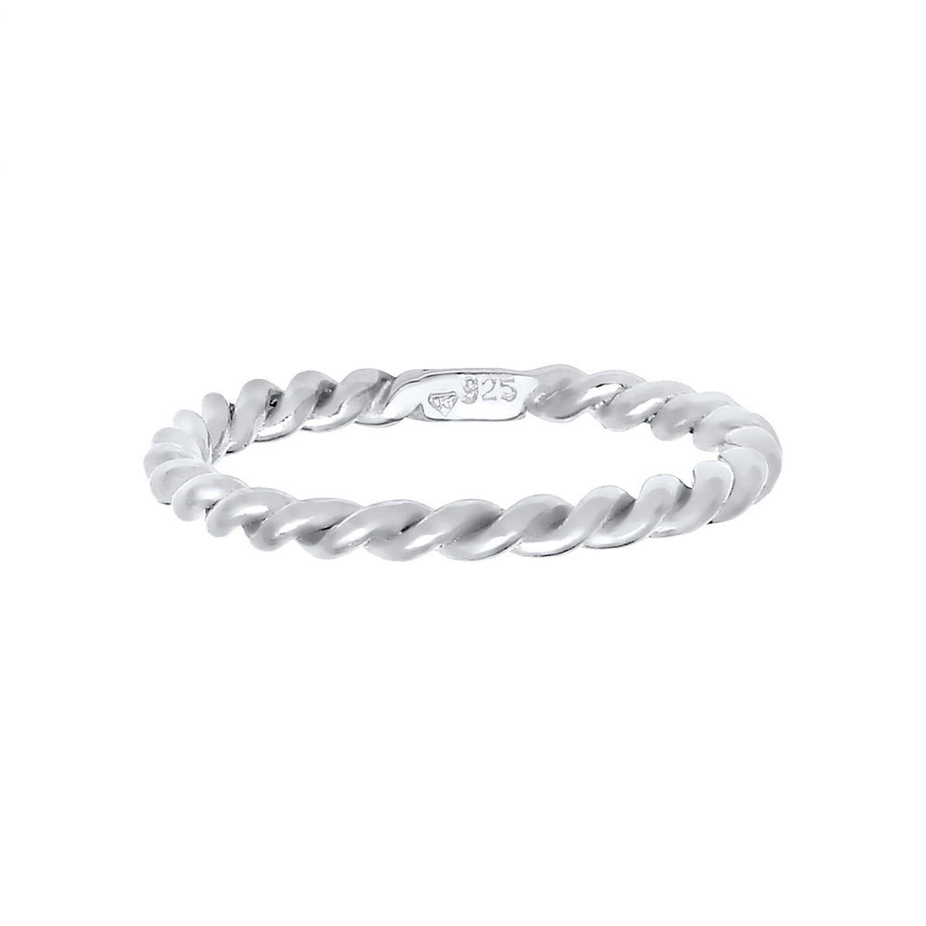 Silber - Nenalina | Ring Twisted | 925er Sterling Silber