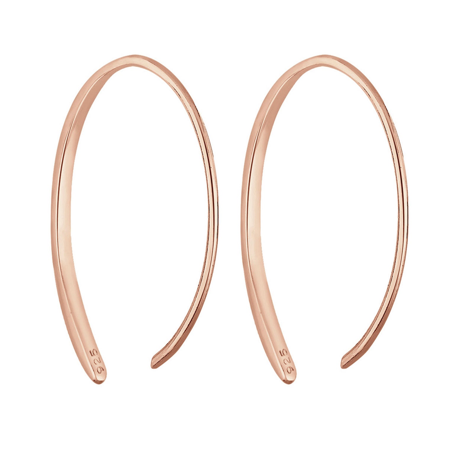 Roségold - Elli | Creole | 925 Sterling Silber Rosegold