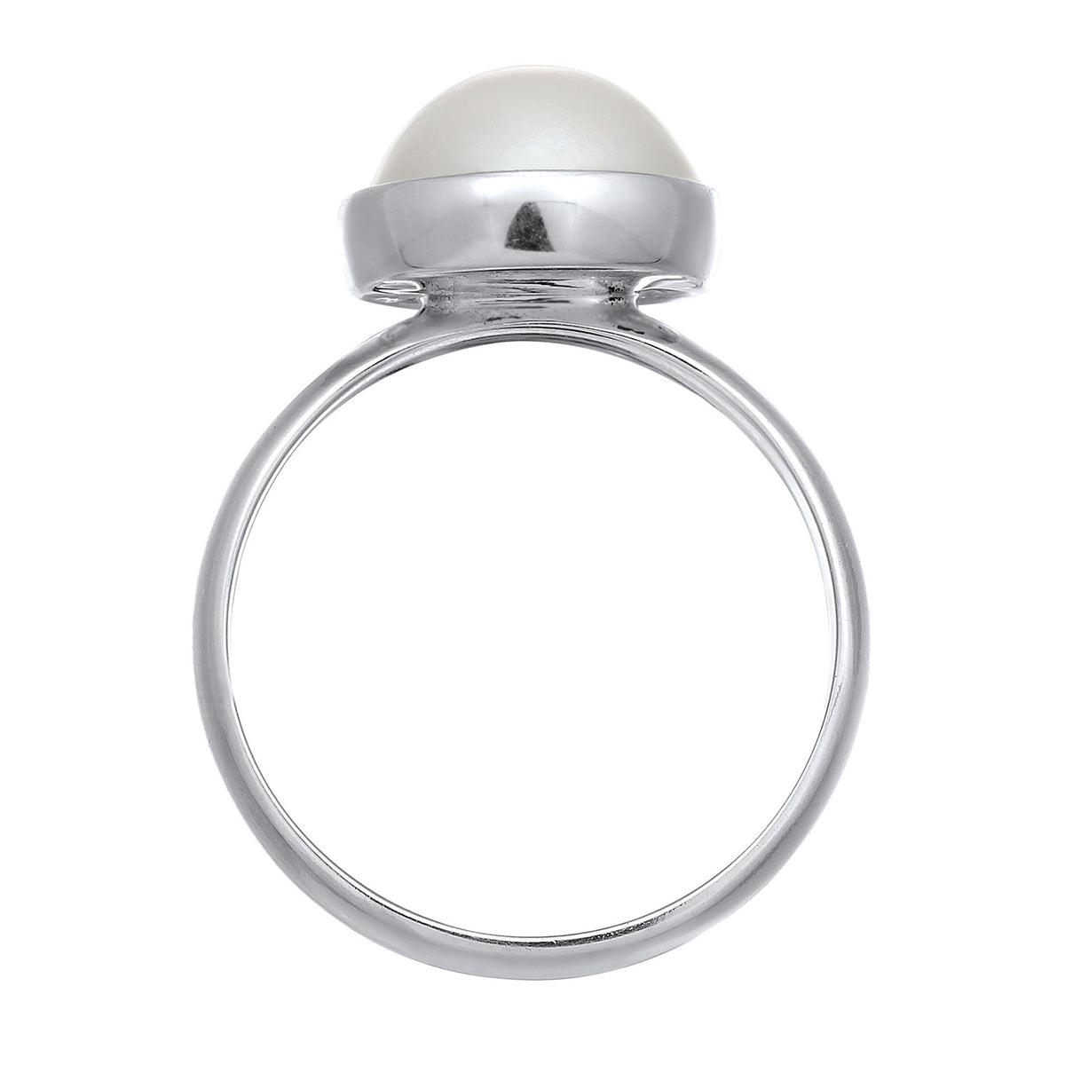 Silber - Nenalina | Ring | Mabe Perle | 925er Sterling Silber