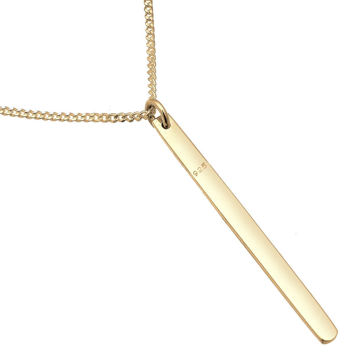 Gold - Elli | Layer-Choker | 925 Sterling Silber vergoldet
