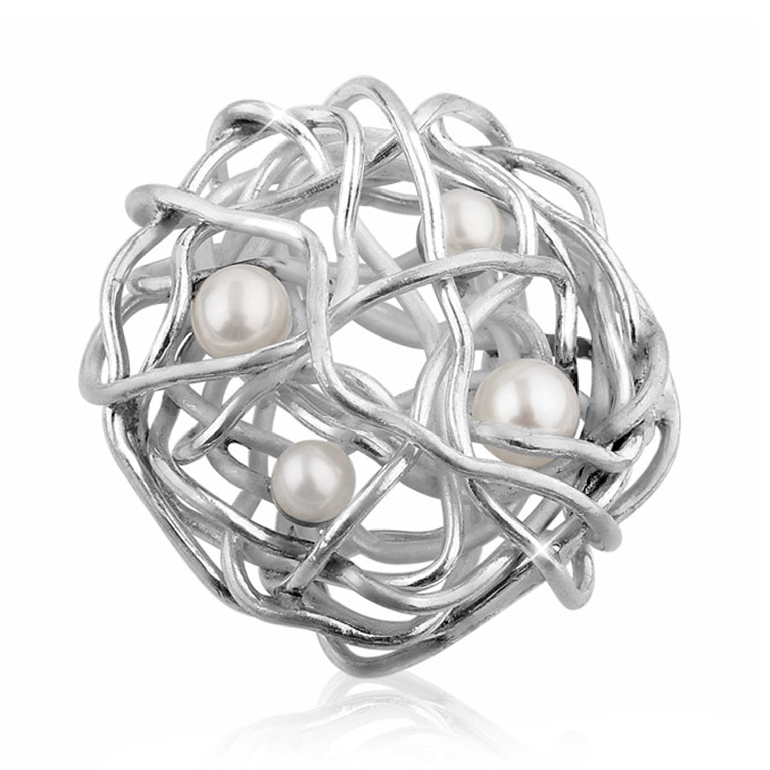 Silber - Nenalina | Anhänger | Süßwasserperle | 925er Sterling Silber