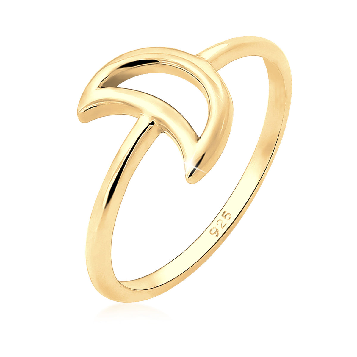 Gold - Elli | Ring Astro | 925 Sterling Silber vergoldet