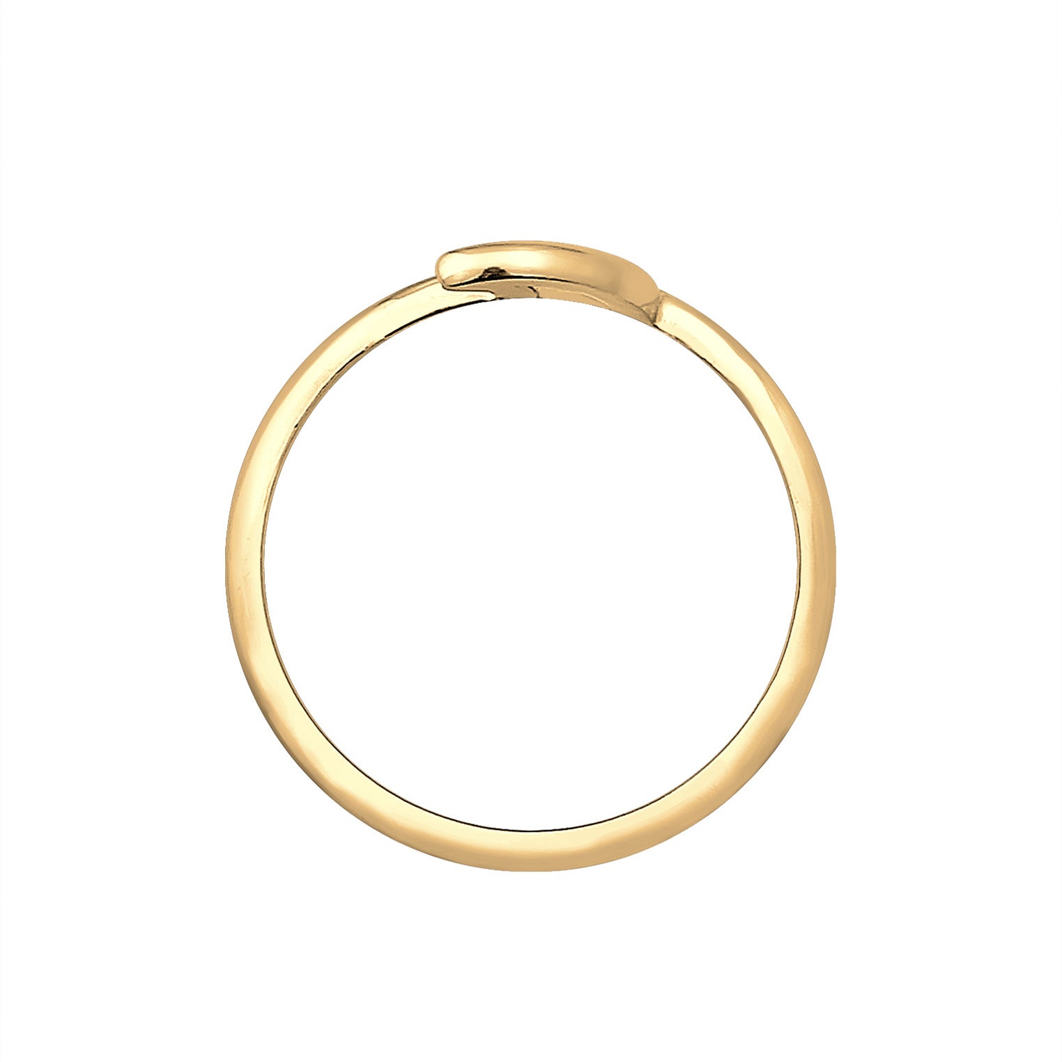 Gold - Elli | Ring Astro | 925 Sterling Silber vergoldet