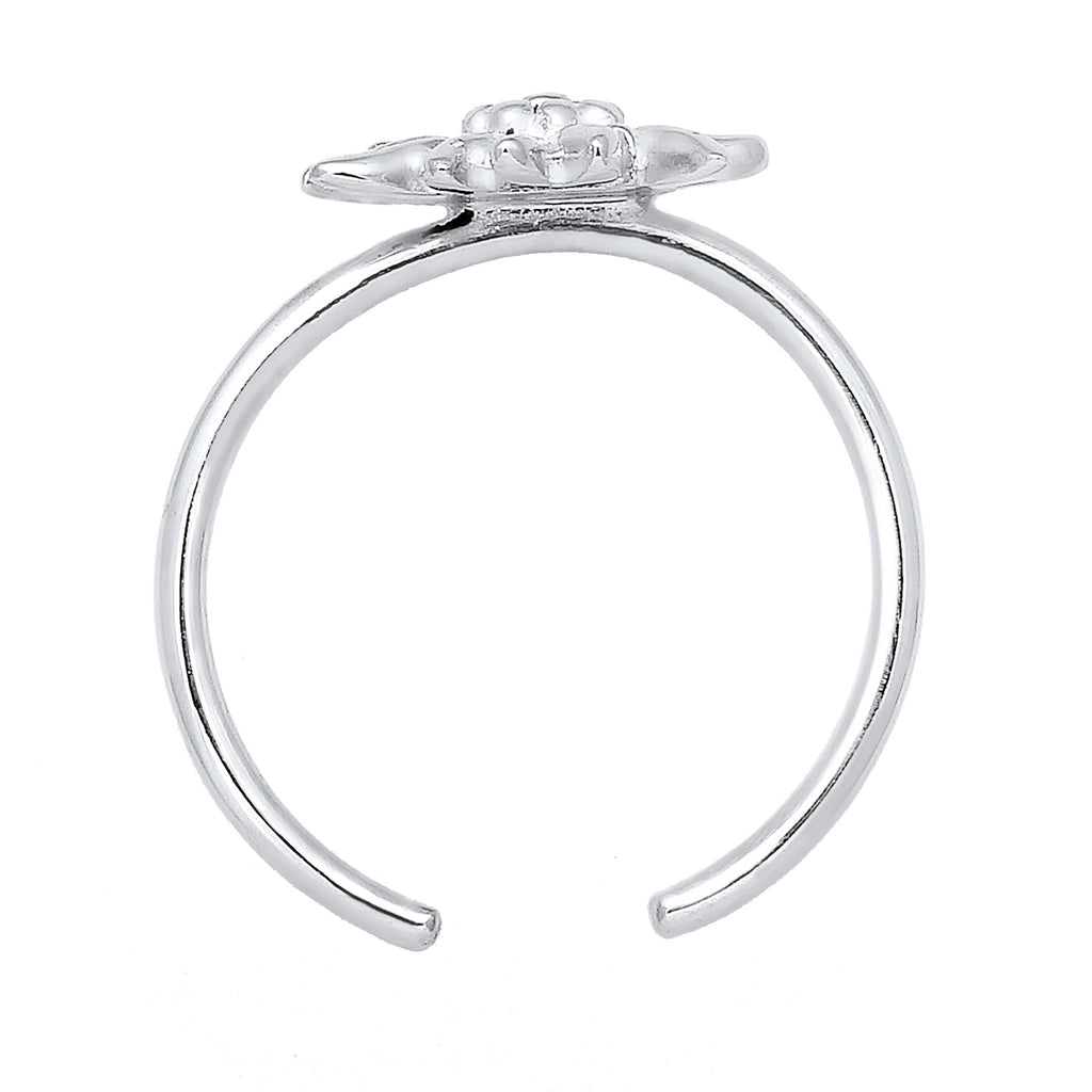 Silber - Elli | Ring Edelweiss | 925er Sterling Silber