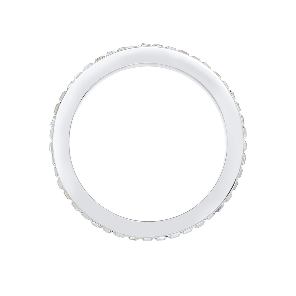 Silber - Elli PREMIUM | Bandring | Kristall (Weiß) | 925er Sterling Silber