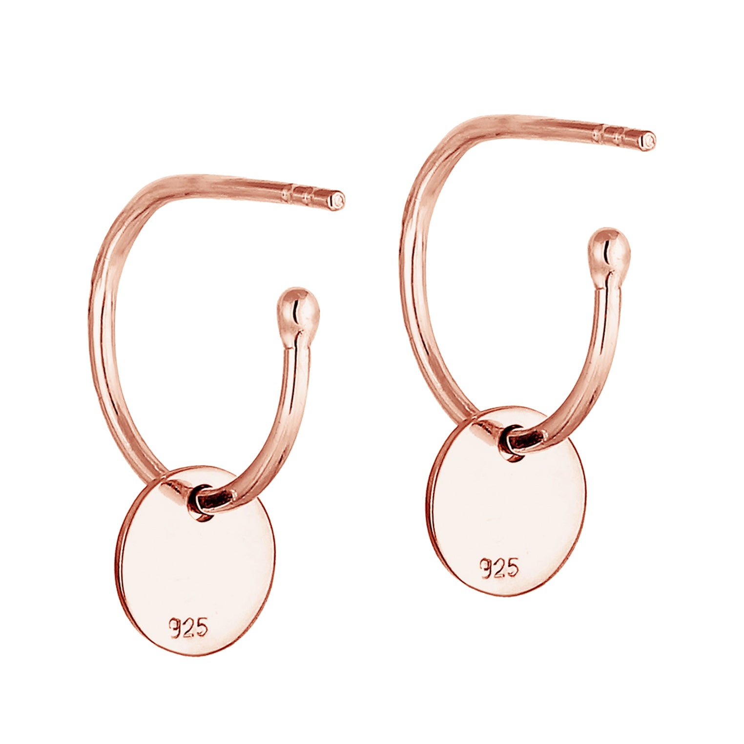Roségold - Elli | Creole | 925 Sterling Silber Rosegold