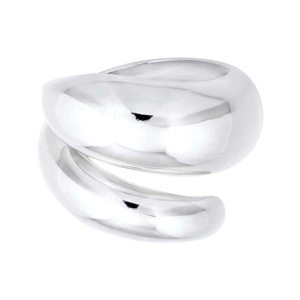 Silber - Nenalina | Chunky Wickelring | 925 Sterling Silber