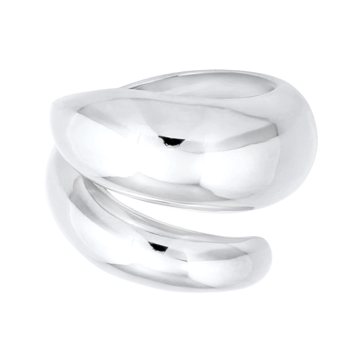 Silber - Nenalina | Chunky Wickelring | 925 Sterling Silber