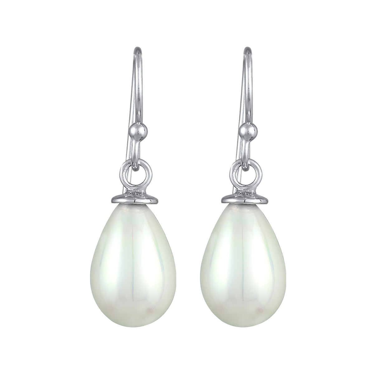 Silber - Nenalina | Ohrhänger | Perle | 925er Sterling Silber