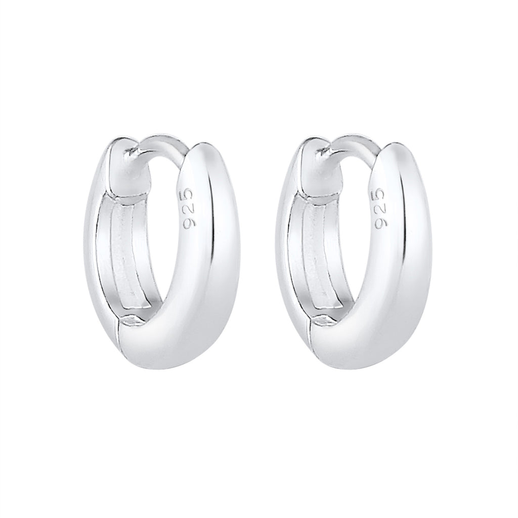 Silber - Elli | Ohrring | Kristall ( Rosa ) | 925er Sterling Silber