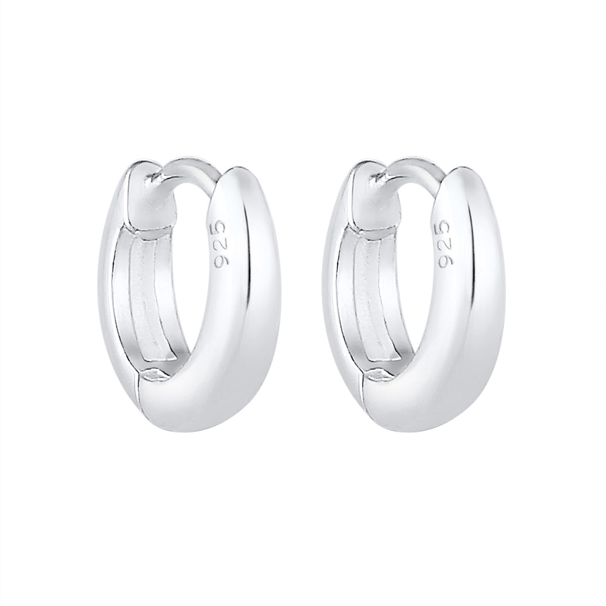 Silber - Elli | Ohrring | Kristall ( Rosa ) | 925er Sterling Silber