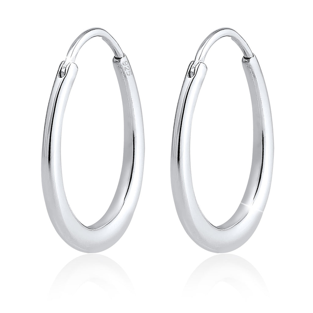 Silber - Elli | Creole | 925er Sterling Silber