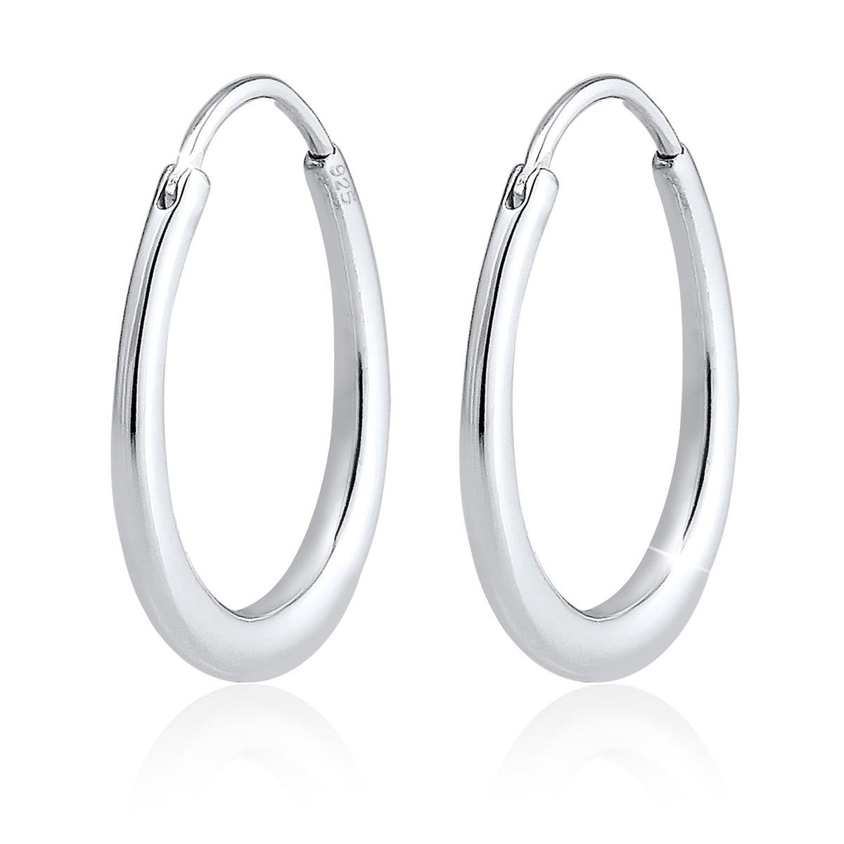 Silber - Elli | Creole | 925er Sterling Silber
