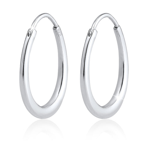 Silber - Elli | Creole | 925er Sterling Silber