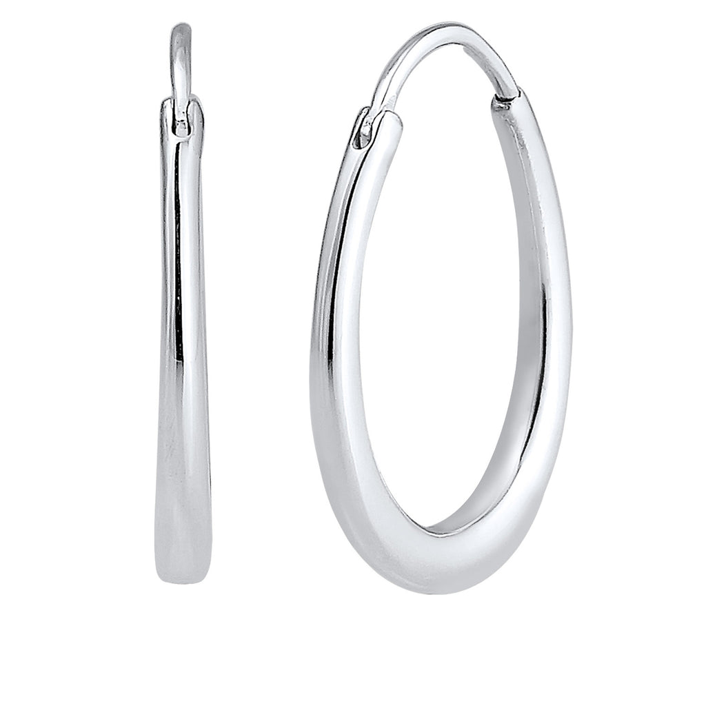 Silber - Elli | Creole | 925er Sterling Silber